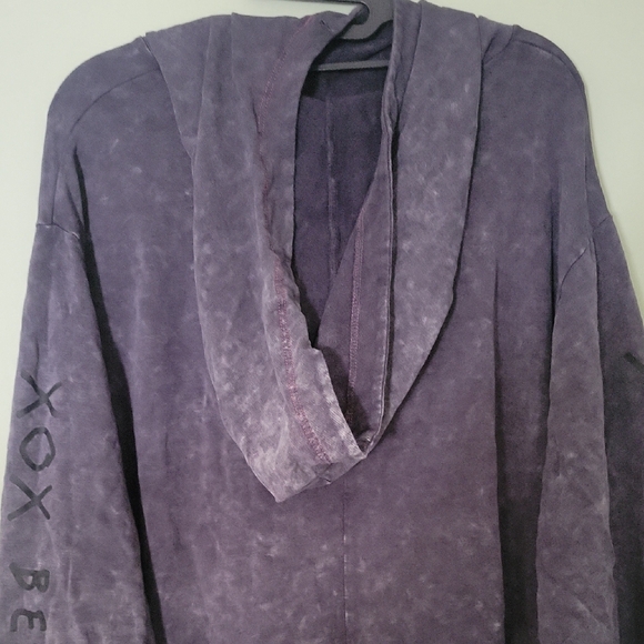 Torrid. Betsey Johnson. Gray. Sweatshirt , Hoodie Dress. Size 5. - Picture 6 of 7